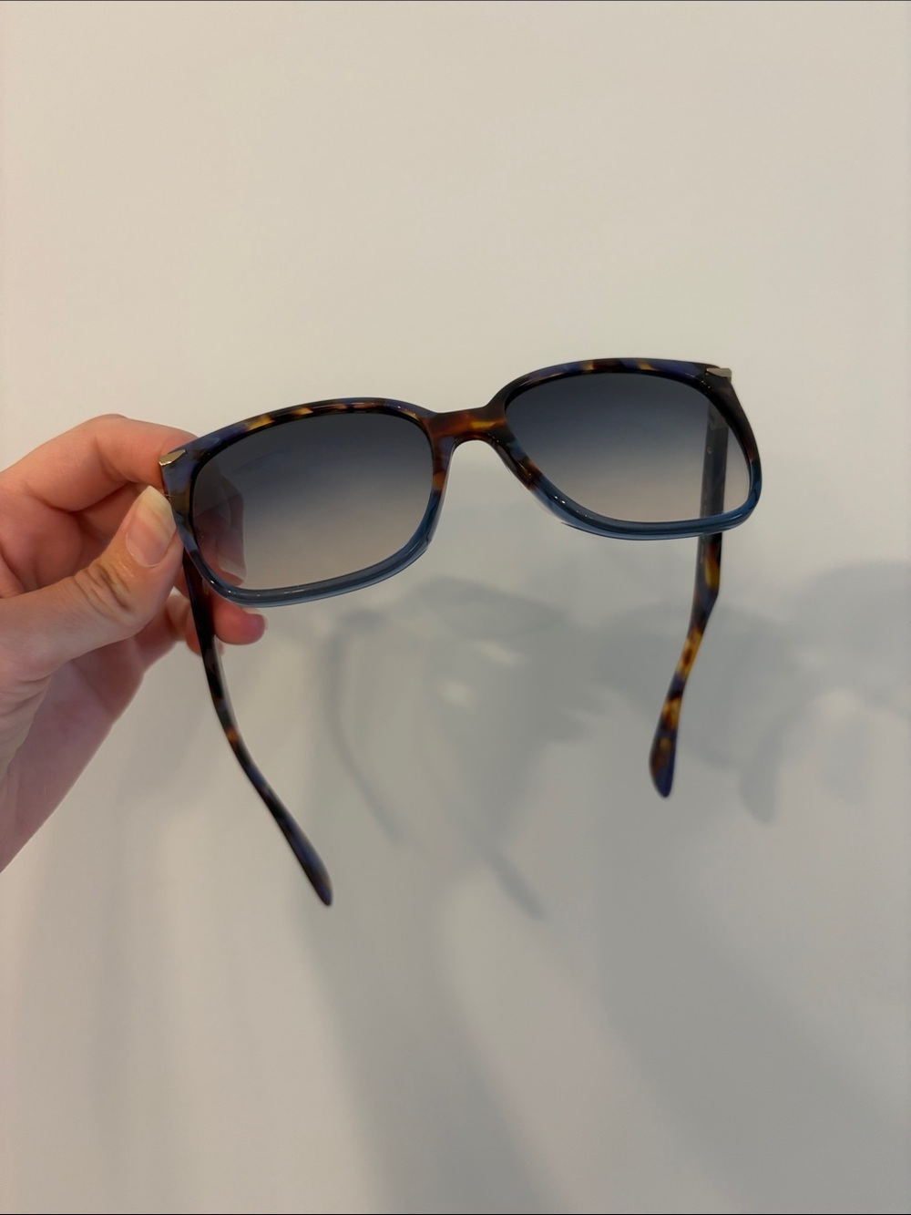 rag & bone Tortoiseshell Frame Sunglasses with Gradient Lens